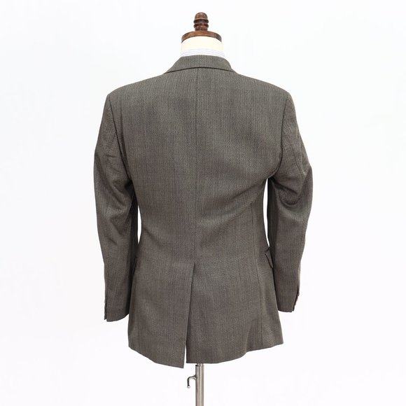Hugo Boss 40R Beige HB 3-Button Sport Coat Blazer Jacket V694 - Picture 7 of 11